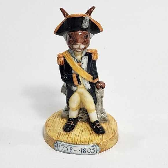 Nelson Bunnykins 4.5" Figurine Ltd Edition 6 of 750 Royal Doulton 2005 England - Picture 1 of 11